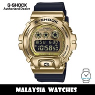 (OFFICIAL WARRANTY) Casio G-Shock GM-6900G-9 Gold-Tone Stainless Steel Bezel Digital Black Resin Str