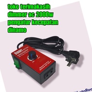 MESIN AEBDG Dimmer 2000w speed regulator drill grinder dynamo machine dimmer 2000watt / stop dimmer 