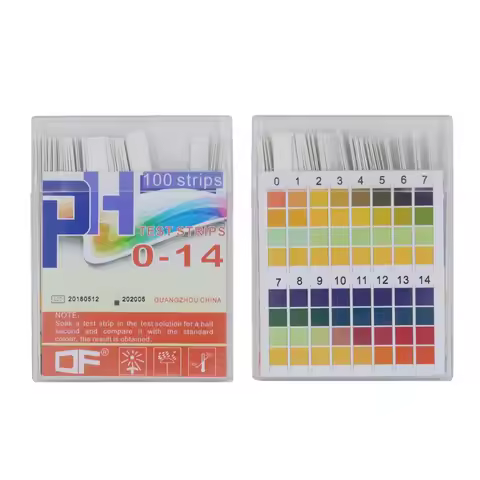 PH Test Strips Universal Full Range Litmus Paper 1-14 Acidic Alkaline Indicator Food Urine Lab Soil 