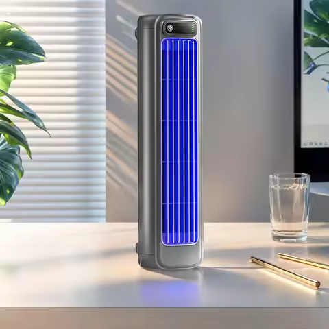 Portable Tower Fan 3 Speeds Wall Mount Fan Personal Fan for Bedroom Living Room Office