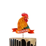 AYAM LAGA CAKE TOPPER