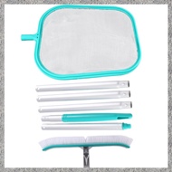 (DGHV) Pool Cleaning Tools Pool Shallow Mesh Netting with Leaf Skimmer NetTelescopic Pole-18In Scrub