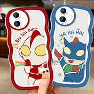 A-2 Ultraman TPU Casing for OPPO A5 A40m A5X A3 A40 Reno 14F A5i A3X Pro 5G Transparent Case