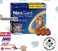 Obat Kutu Anjing Nexgard Spectra ukuran S Harga 1 kapsul