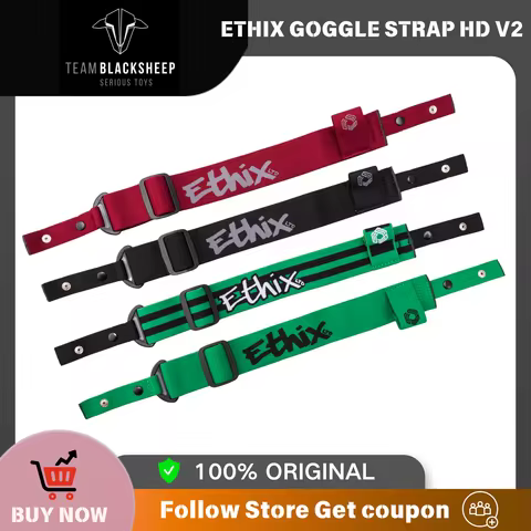 TBS ETHIX GOGGLE STRAP HD V2 BLACK V2 V3 for DJI G2 FPV goggles for Fatshark HDO SKYZONE SKY02X SKY0