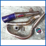 ✲ ♆ — DAENG SAI4  OPEN PIPE WITH SILENCER FOR SNIPER 155