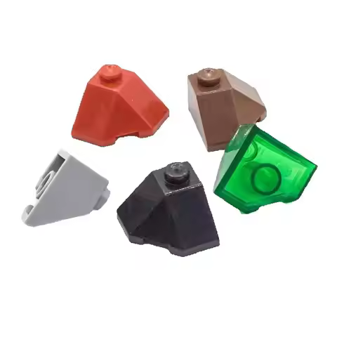 10PCS 13548 2x2 Building Blocks Kit Slope 45 Corner Educational Bricks Particle Puzzle DIY Toys Chil