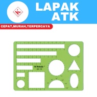 Butterfly Ruler Model Ruler CH 12 (Elsoon / Kenko Model Ruler) ++++LT3"