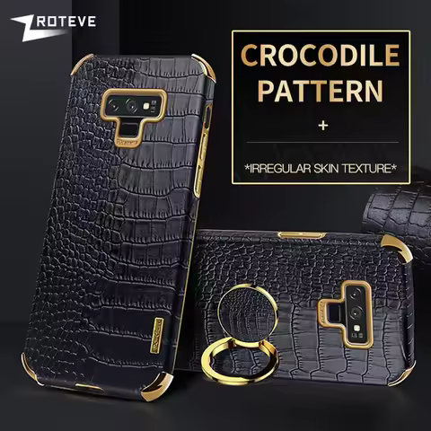 For Samsung Note9 Case Zroteve Crocodile Pattern Leather Cover For Samsung Galaxy Note 9 8 10 20 Ult