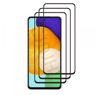 SA525 (3片裝) 三星Samsung Galaxy A52 5G保護貼高清全屏黑邊9D鋼化玻璃手機手提電話螢幕保護貼