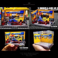 🇹🇭 [現貨] 1∶64 場景 Spoon風格 迷你維修車房 🈶盒 微縮場景模型