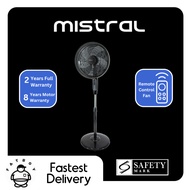 Mistral 16" Stand Fan with Remote Control MSF1650R (2 Years Full Warranty)