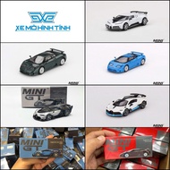 Bugatti Chiron Model Cars, Vision Assorted Mini GT Brands 1:64 Scale