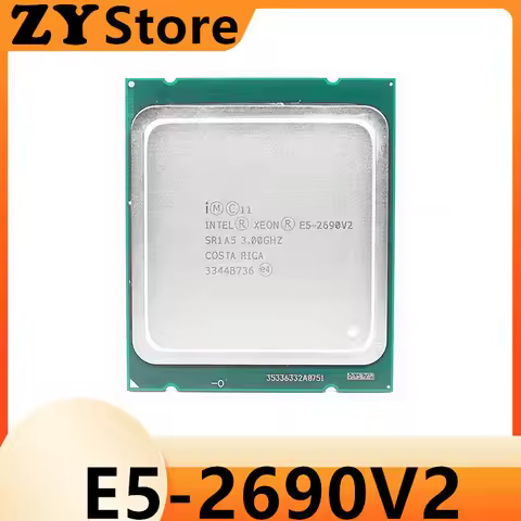 intel Xeon E5-2690 V2 e5 -2690 V2 SR1A5 3.0Ghz 10 Core 25MB Socket LGA 2011 Xeon CPU E5-2690V2