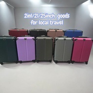 Luggage yero designe set 21/25 inch duoble tire rotating wheels