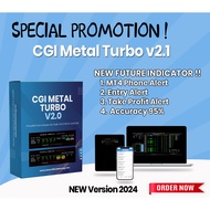 CGI Metal Turbo v2.1 (2024 Version)  POWERFULL Forex Indicator  for Trade Gold XAUUSD