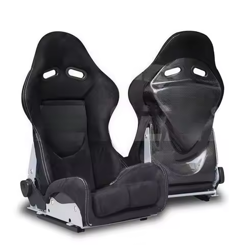 Bucket Seat Bride Racing Car Seat Universal Adjustable with Slider,Universal, High-performance Sport