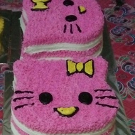 Hello kitty character birthday cake, UK 20 cm birthday cake, children's birthday cake, birthday cake