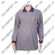 JSM Baju Pengakap TShirt Sekolah (Lengan Panjang) Uniform Pengakap