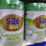 Susu S-26 SMA Organic (900g) susu formula susu tepung susu budak susu kanak-kanak susu organik susu 