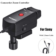 AODELAN Zoom Controller Remote Control for Camcorder with Remote or Lanc Terminal (2.5mm) Record Sta