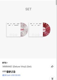 BTS ARIRANG 豪華版黑膠唱片
