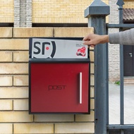 Letter Box European Modern Villa Outdoor Letter Box Large Suggestion Box Outdoor Letter Box Creative