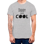 Daddy Daddy Cool T-Shirt Fathers Day Funny Cool Gift For Fathers 100% Cotton