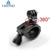 New Clamp Motorcycle 17-35mm For GoPro Hero 5 4 3+ Seatpost ABS Mount Holder