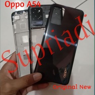 Casing Housing Fullset oppo A54 Original Backdoor Backcover + Frame lcd Middle Bone A54 Original