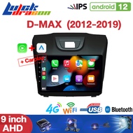 วิทยุติดรถ 9 นิ้ว D-MAX Android12 Carplay Android Auto FM/GPS/WIFI มองย้อนกลับไป IPS เสียบ และเล่นรอ