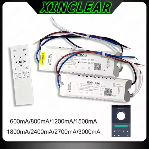 22-30V APP LED Driver GM-LXTM-F Two Lines 2 Color Intelligent Power Supply 600mA 800mA 1200mA 1500mA