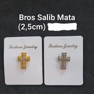 Cross brooch Pin 18