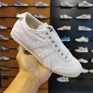 Tiger Bruce Lee Lazy Pedal Classic Couple Shoes Mens And Womens Casual Sports Casual Shoes White Sho