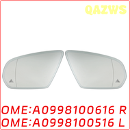 QAZWS เหมาะสำหรับ Mercedes Benz อะไหล่รถยนต์ W205 W253 W222 W213ขวาซ้าย A0998100516มองการย้อนกลับด้า