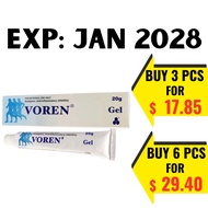 Voren Gel 10mg 20g Pain Reliever Rheumatic and Muscular Pain Reduces Swelling & Inflammation