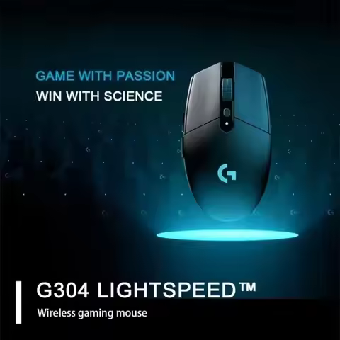 Logitech G304 G305 LIGHTSPEED Wireless Gaming Mouse, 12K DPI Hero Sensor Ultra-Long Battery Life Log