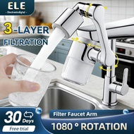 PH Water Filter Faucet Anti-Splash | 1080 Rotation Universal Kitchen & Bathroom Filter Faucet Arm