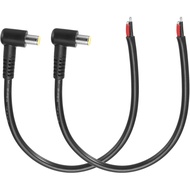 MECCANIXITY 2Pcs DC8020 Connector Cable, 8.0 x 2.0mm 20A Male Pigtail Repair Cable, Bare Wire Open E