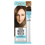 L'Oreal, Magic Root Rescue, 10 Minute Root Coloring Kit, 6 Light Brown, 1 Application