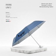 PAPIER - Souvenir Folding Umbrella | Parachute Parachute | Fold 2 - Fold 3