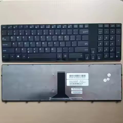 New English Keyboard For Asus A93 A93SV A95 A95VB Series US Laptop Keyboard With Frame V126202AS2