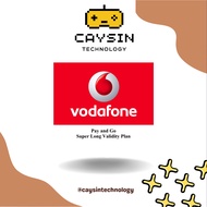 Australia Vodafone Pay & Go Long Validity Prepaid 60 days 180 days 365 days Sim Card Plans for Trave