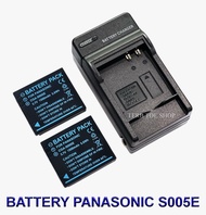 CGA-S005 \ S005E \ DMW-BCC12 แบตเตอรี่ \ แท่นชาร์จ \ แบตเตอรี่พร้อมแท่นชาร์จสำหรับกล้องพานาโซนิค Bat