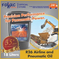 FOVAC® R26 Airline and Pneumatic Oil - 18 Liters
