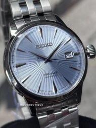 Brand New Seiko Presage SkyBlue Cocktail Time Automatic Dress Watch SRPE19J1