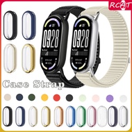 Nylon Strap Case for Xiaomi Mi Band 10 NFC TPU Soft Screen Protector Protective Cover Band Accessrio