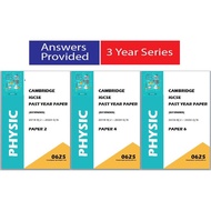 IGCSE Past Year Paper Physics 0625 (Paper 2 + Paper 4 + Paper 6 + Answer) 3 Year Series