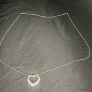 Tiffany & Co. Elsa Peretti Open Heart Pendant Necklace 銀色經典Open Heart心形吊墜項鍊