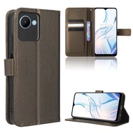 Flip Case Realme C30s Case Wallet PU Leather Back Cover Realme C30s C 30s Phone Casing